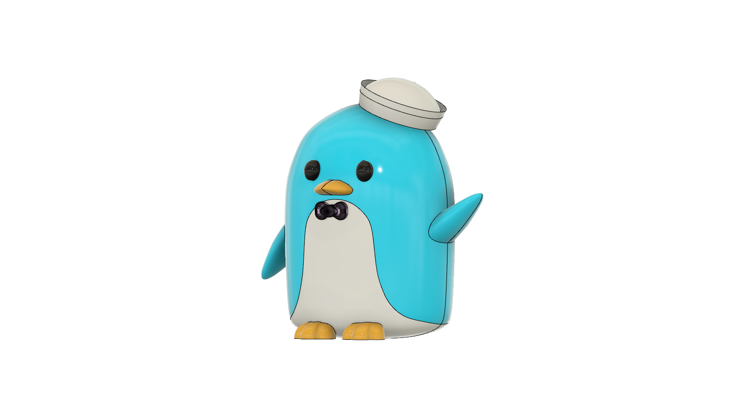 🤵 Tuxedo Sam (Hello Kitty's friend) Penguin (タキシードサム